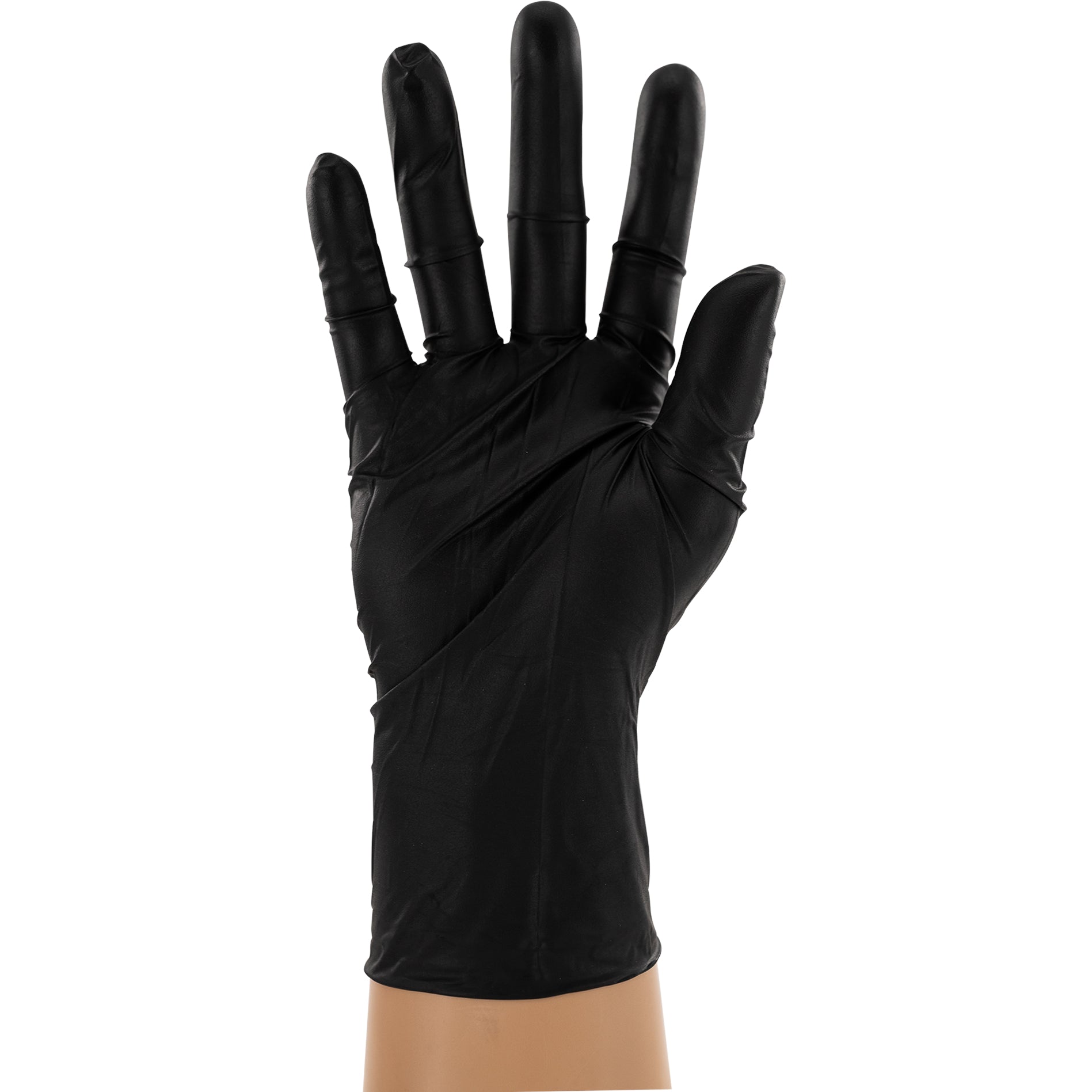 7 Mil Black Nitrile Exam Gloves, Case