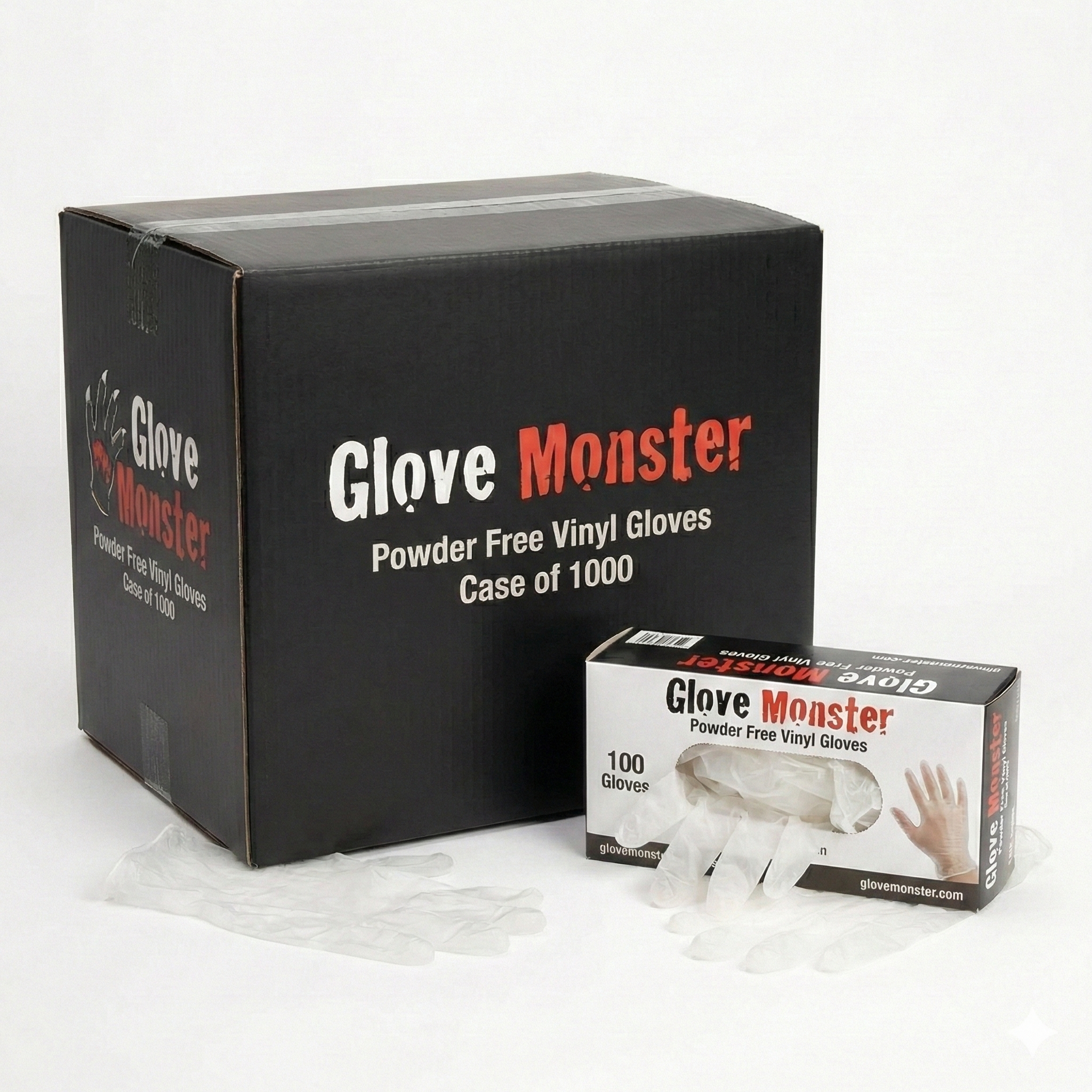 5 Mil Powder Free Vinyl Gloves, Case
